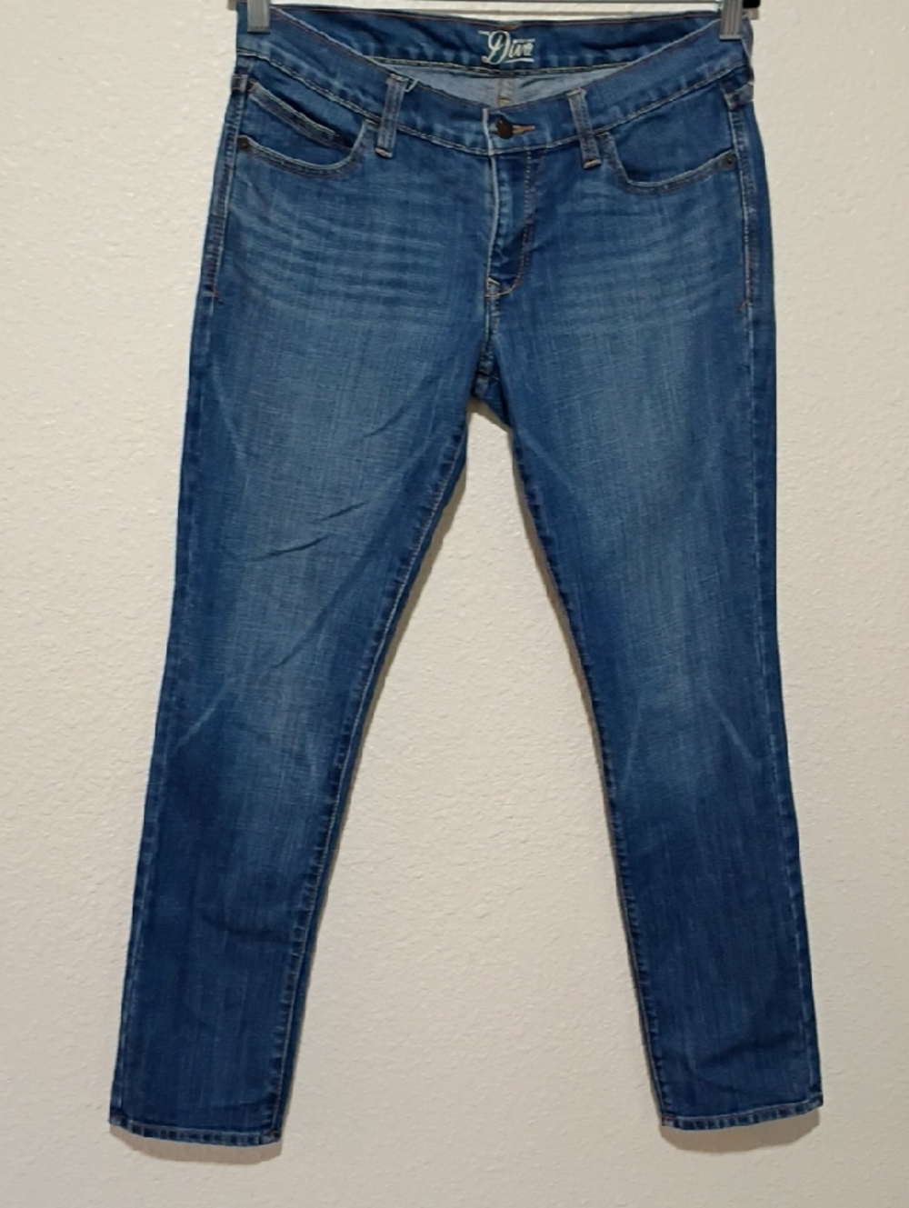 Dittos Women's Blue Slim Fit Jeans